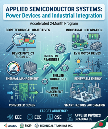 Applied Semiconductor Systems: Power Devices and Industrial Integration 